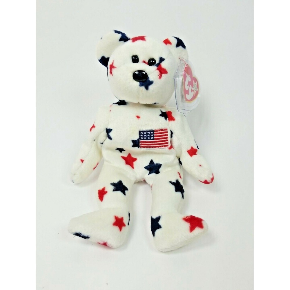 Ty "Glory" Beanie Baby with Tag ERRORS ~ PE pellets